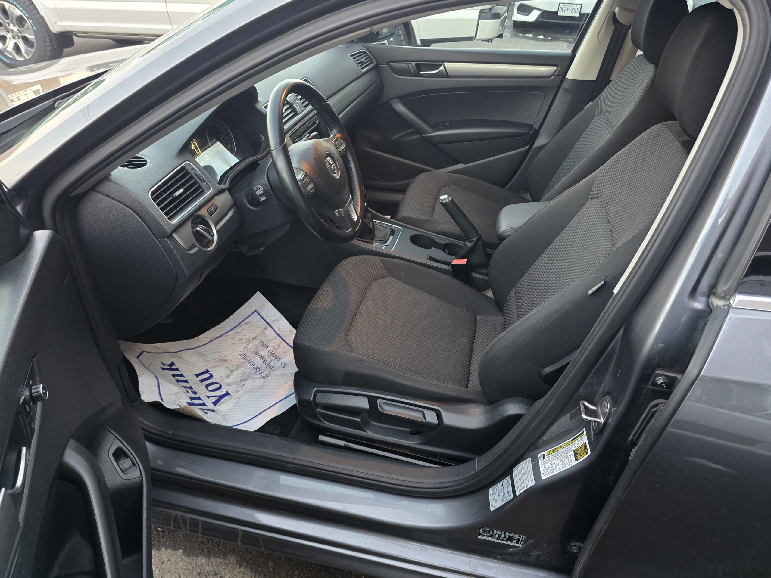 2015 Volkswagen Passat 1.8L Manual