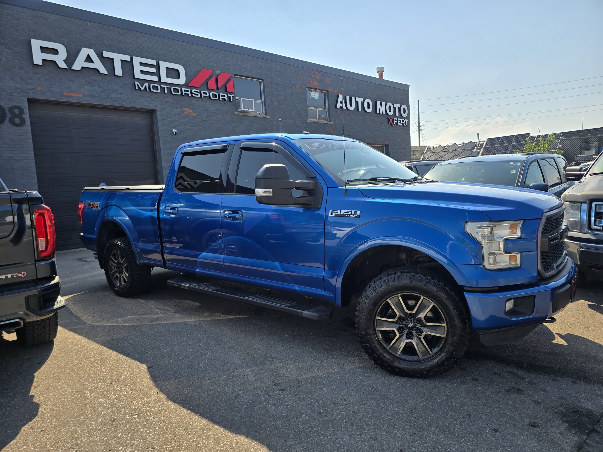 2016 Ford F-150 Lariat FX4 SuperCrew 5L V8 ROUSH SUPERCHARGED CERTIFIED