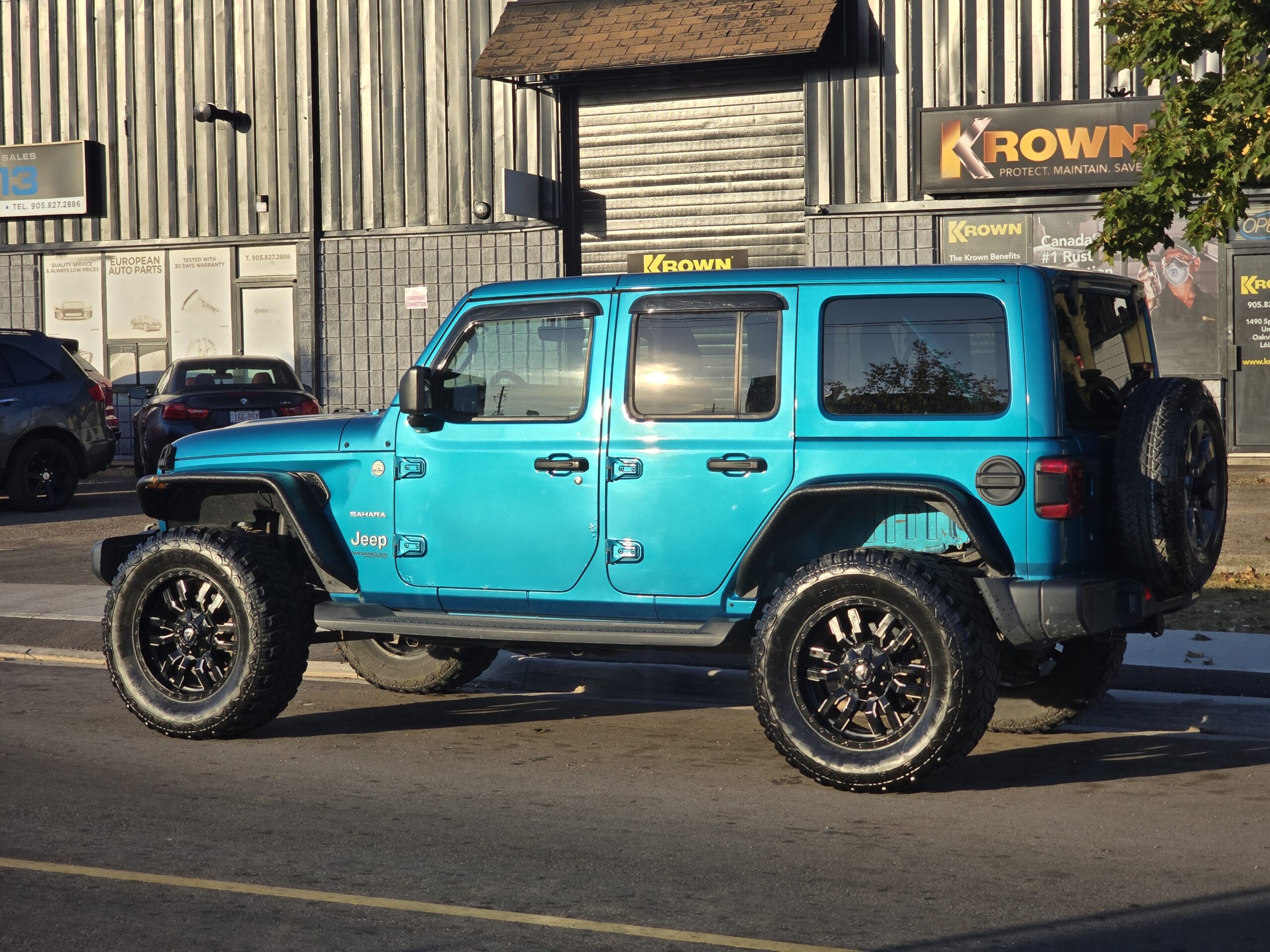2019 Jeep Wrangler Sahara Unlimited 4WD Lifted CERTIFIED